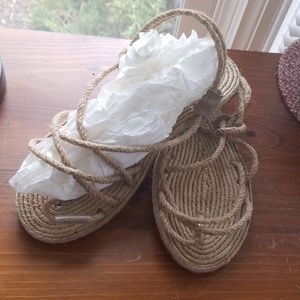 Jute Braided Sandals